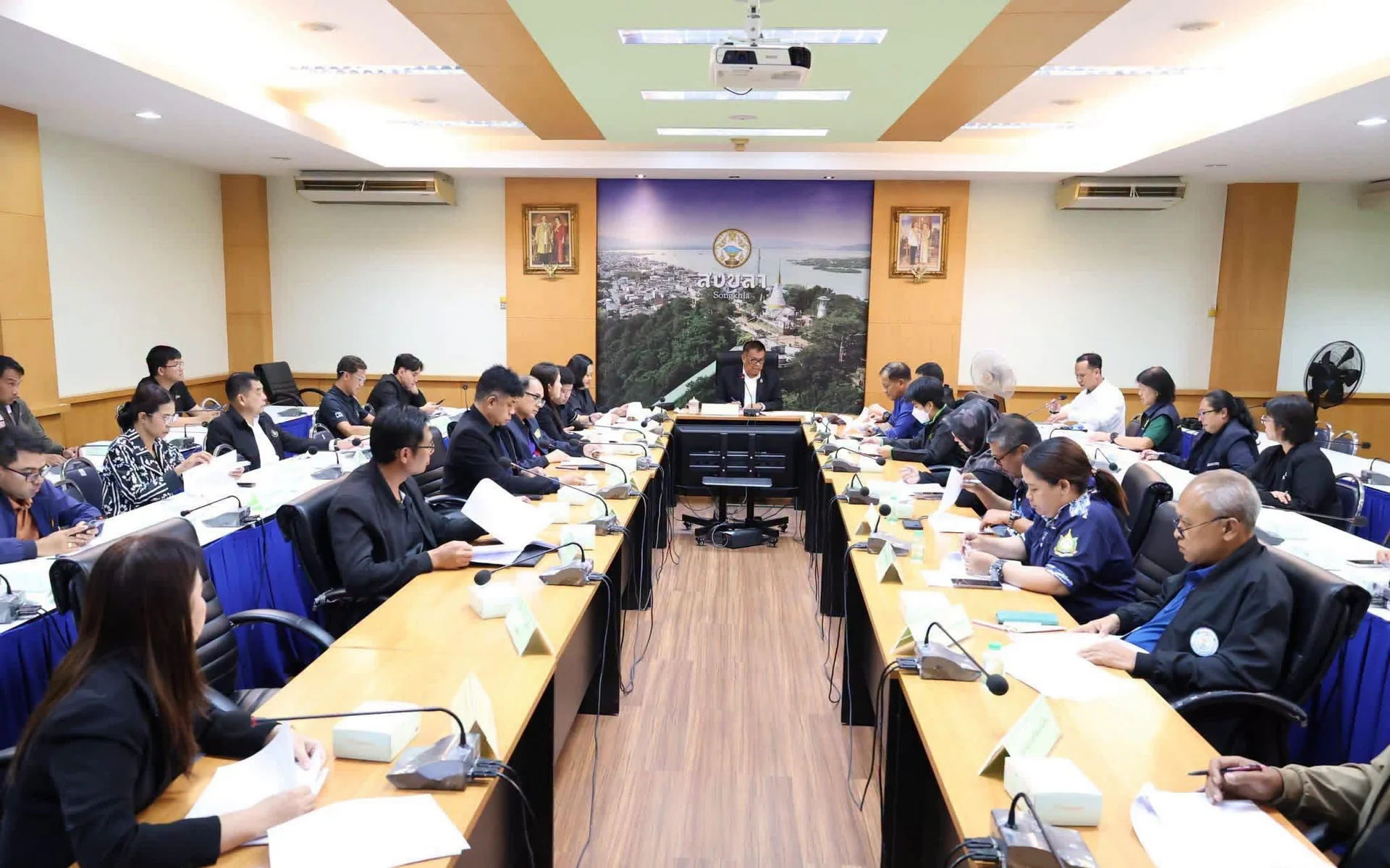 เข้าร่วมประชุมคณะทำงานด้านการเปลี่ยนแปลงสภาพภูมิอากาศระดับจังหวัด จังหวัดสงขลา ครั้งที่ 1/2569