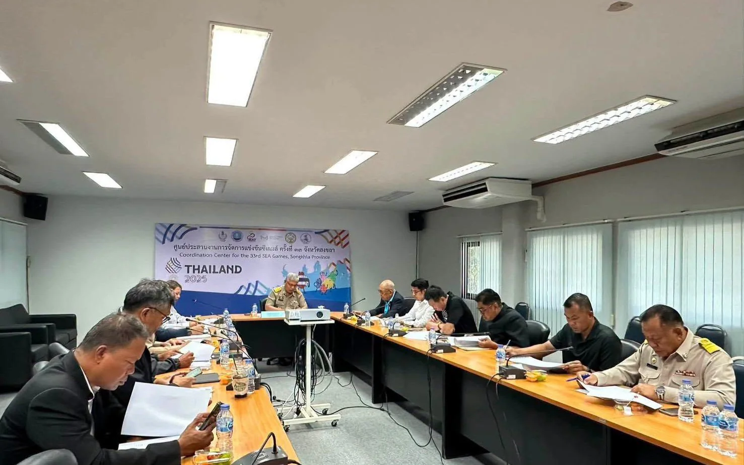 เข้าร่วมการประชุมคณะกรรมการกีฬาจังหวัดสงขลา ครั้งที่ 3/2569 ประจำปี 2569