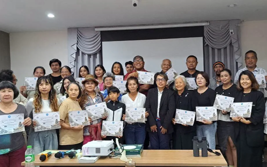 พิธีเปิดกิจกรรมอบรมมาตรฐานกิจกรรมค่ายพักแรม/ดูนก รุ่นที่ 1