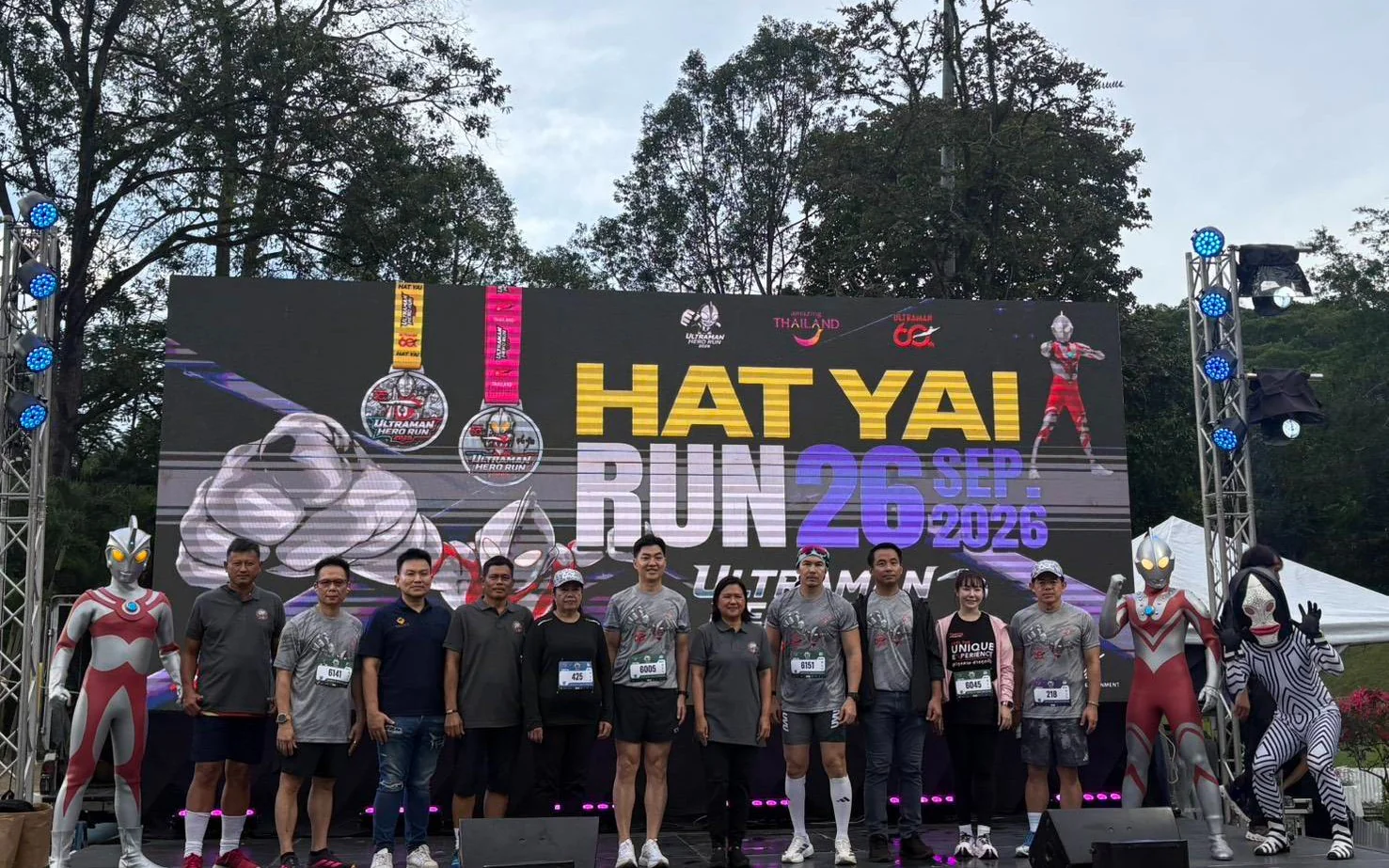 เข้าร่วมเป็นเกียรติในพิธีเปิดกิจกรรมงานวิ่งครบรอบ 60 ปี ULTRAMAN HERO RUN 2026 : THAILAND