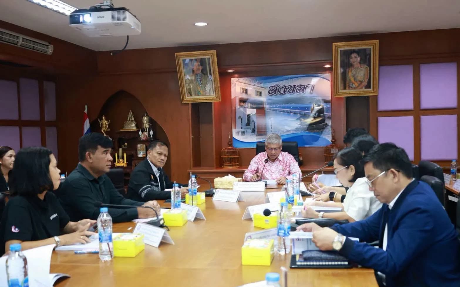 การประชุมคณะอนุกรรมการบริหารกองทุนพัฒนาเอสเอ็มอีตามแนวประชารัฐประจำจังหวัดสงขลา ครั้งที่ 2/2569